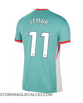 Atletico Madrid Thomas Lemar #11 Maglia Gara Trasferta Repliche 2024-25